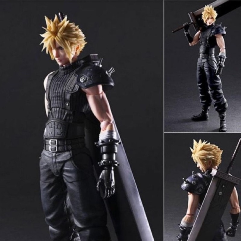 action figure play arts Kai cloud final fantasy vii