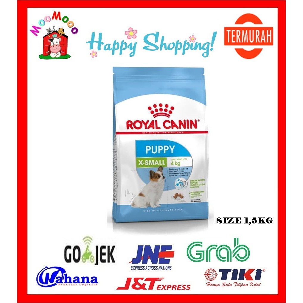 Royal Canin X-Small Junior 1,5 Kg - Makanan Anjing / Dog Food