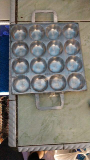 Cetakan Kue Lumpur Mini 4cm Isi 16 Lubang Pvc + Tutup Dan Cungkil Kue