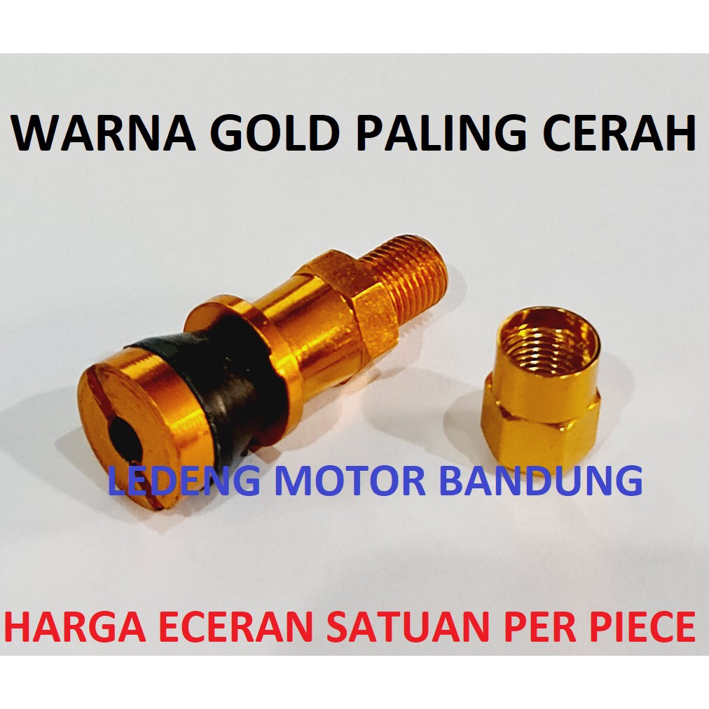 CnC Pentil Tubeless Ban Tubeles Motor Mobil Variasi Warna Warni Bagus