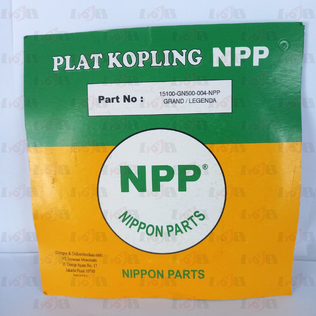 NPP Kampas Plat Kopling Grand Legenda GN5 Clutch 4 Lembar