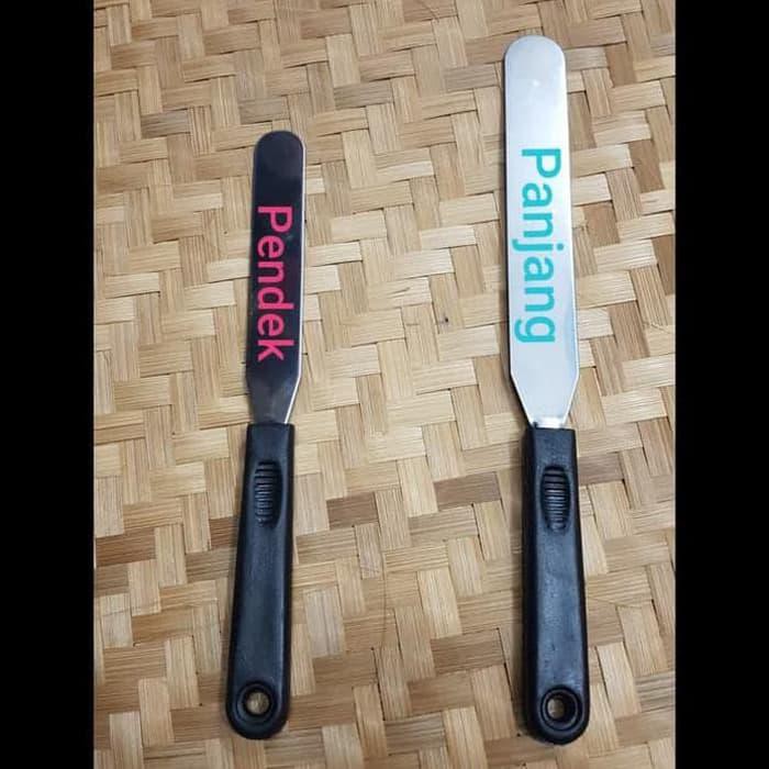 Spatula Oles Buttercream / Spatula lurus 1pcs (PENDEK)