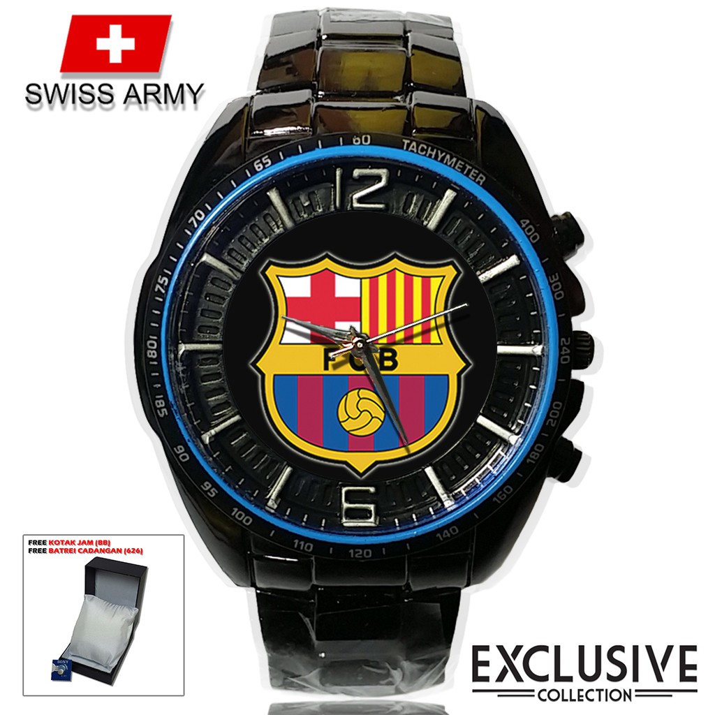 (Istimewa Bossque) Jam BARCELONA Rantai Sport (Elegan)