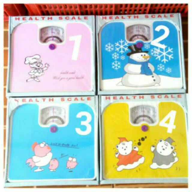 Timbangan badan Analog