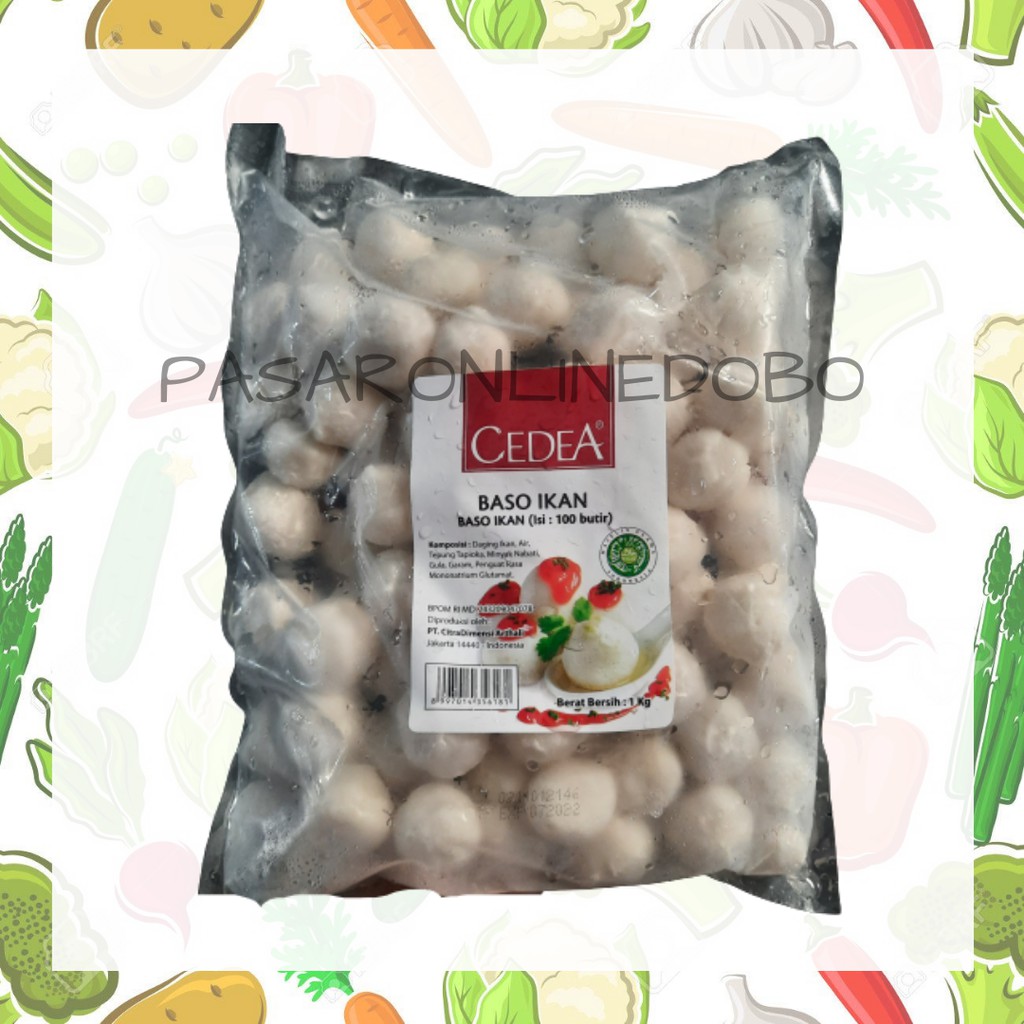 

Bakso Ikan Cedea 100bj