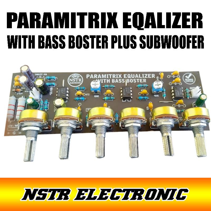 paramitrix equalizer with bass boster