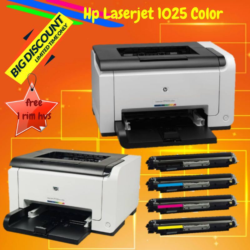 Jual Hp Laserjet Pro Cp1025 color warna Shopee Indonesia