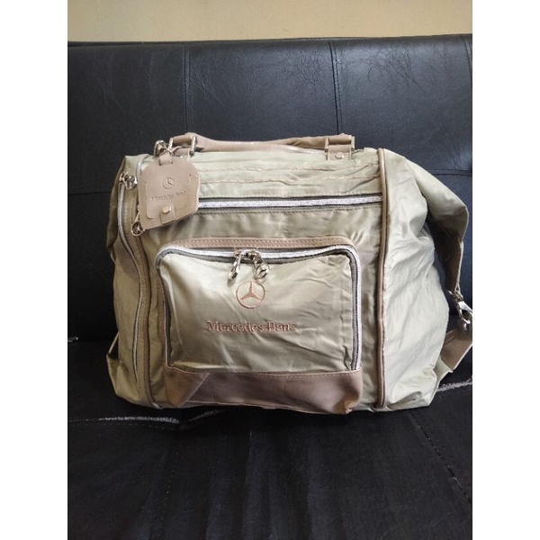 mercedes benz duffle bag tas minggat preloved second bekas
