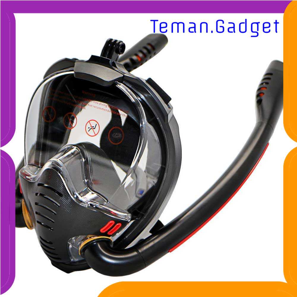 TG-ICA VELRAPCOR Kacamata Full Face Diving Snorkeling L/XL - K3