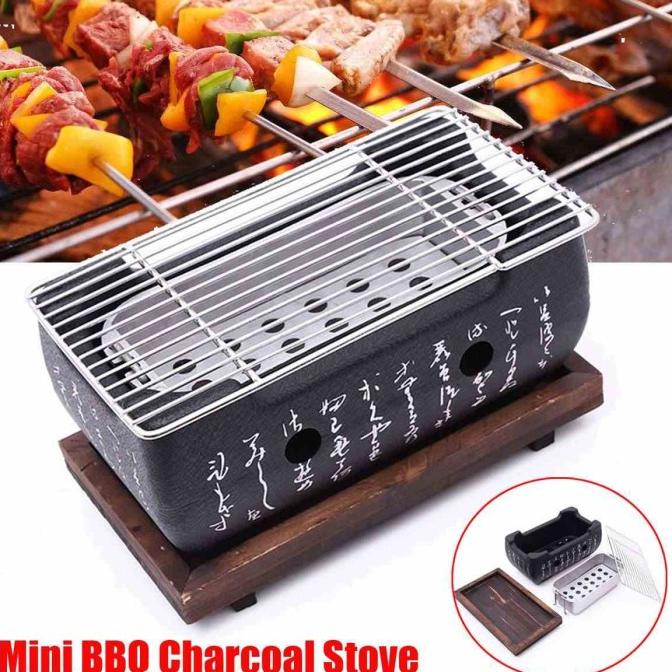 Japanese Korean BBQ Jepang Korea Alat Panggang Masak Portabel 24cm