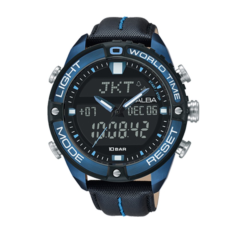 ALBA AZ4041X1 Jam Tangan Pria - Black Blue