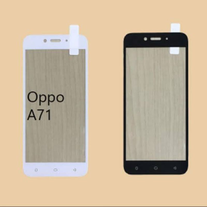 TAMPRED GLAS KACA FULL LAYAR HP OPPO A39/A57/A71/A83 BAHAN TEBAL