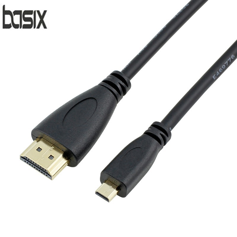 Kabel Adapter HDMI 1080P to Micro HDMI D Type Male to HDMI
