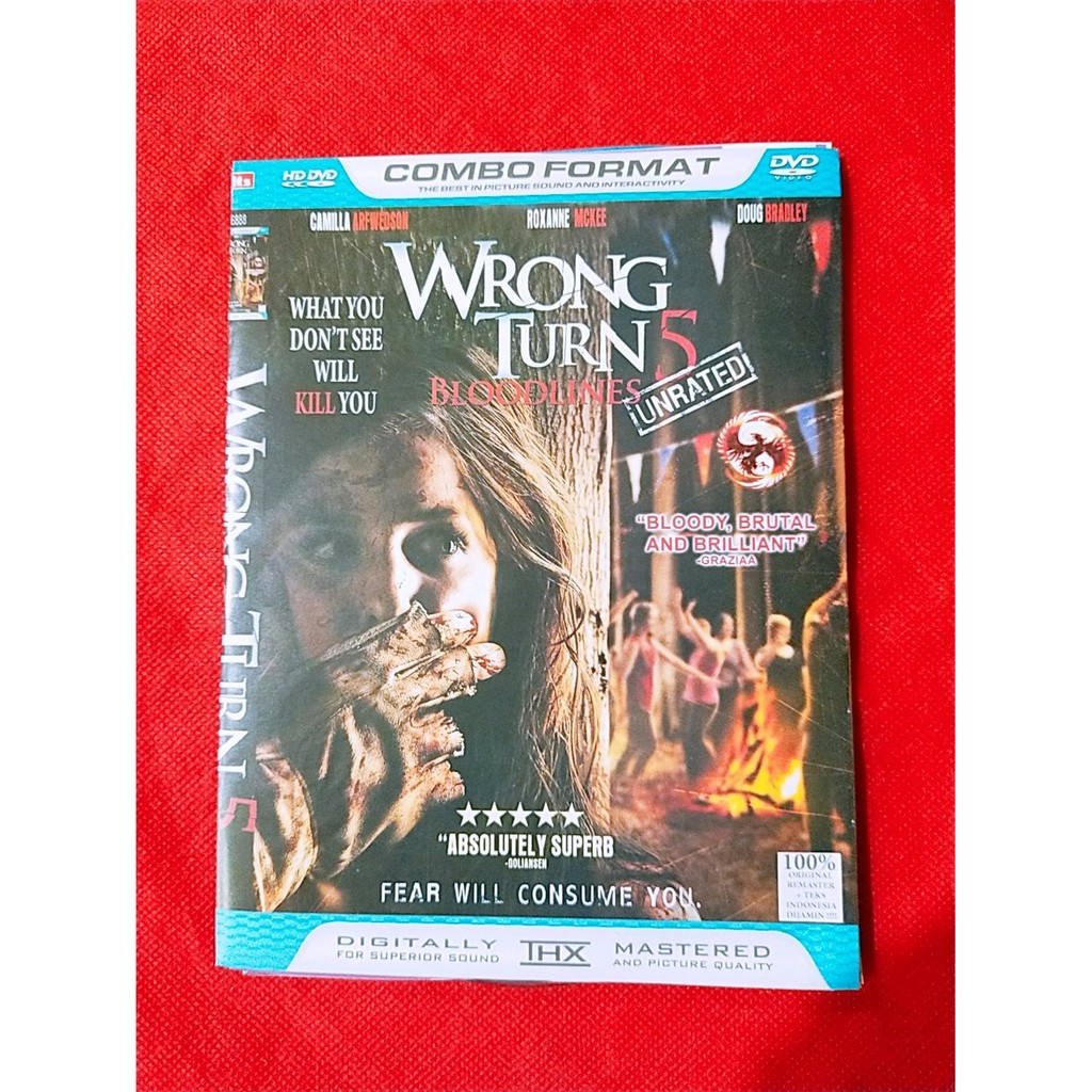 PROMO KASET DVD FILM HOROR WRONG TURN