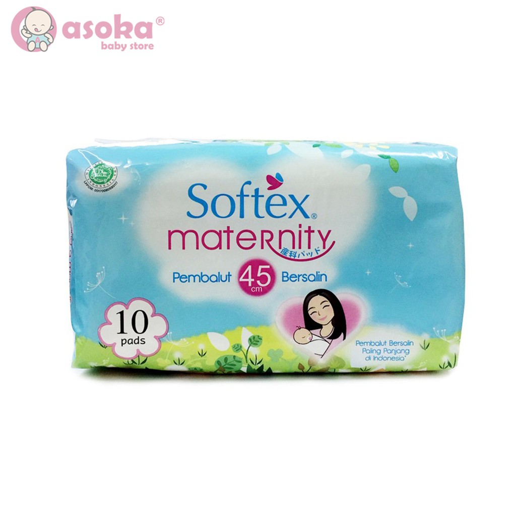 Softex Maternity Pembalut Bersalin 45 Cm isi 10 &amp; 20 Pads