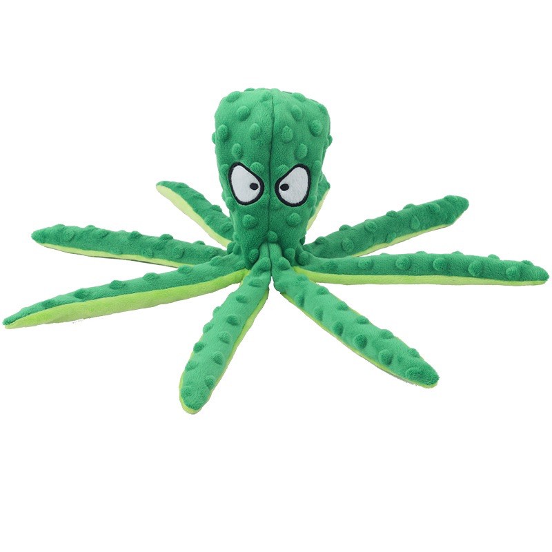 Atlantic octopus squeaky toy