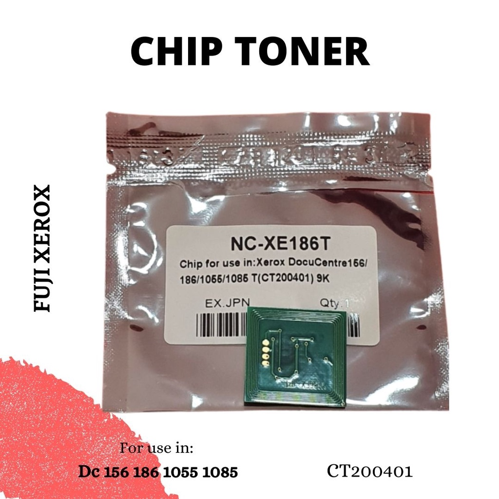 CHIP TONER FUJI XEROX Dc 156 186 1055 1085 CT200417