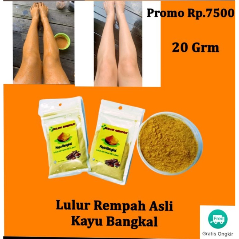 Lulur Rempah Kayu Bangkal Alami 20g.