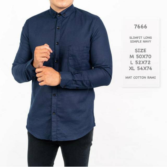 Kemeja Polos Formal. Kemeja Panjang. Kemeja Pria
