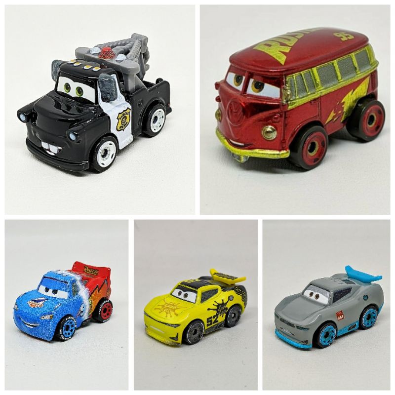 Cars Mini Racers 2021 wave 1 Set