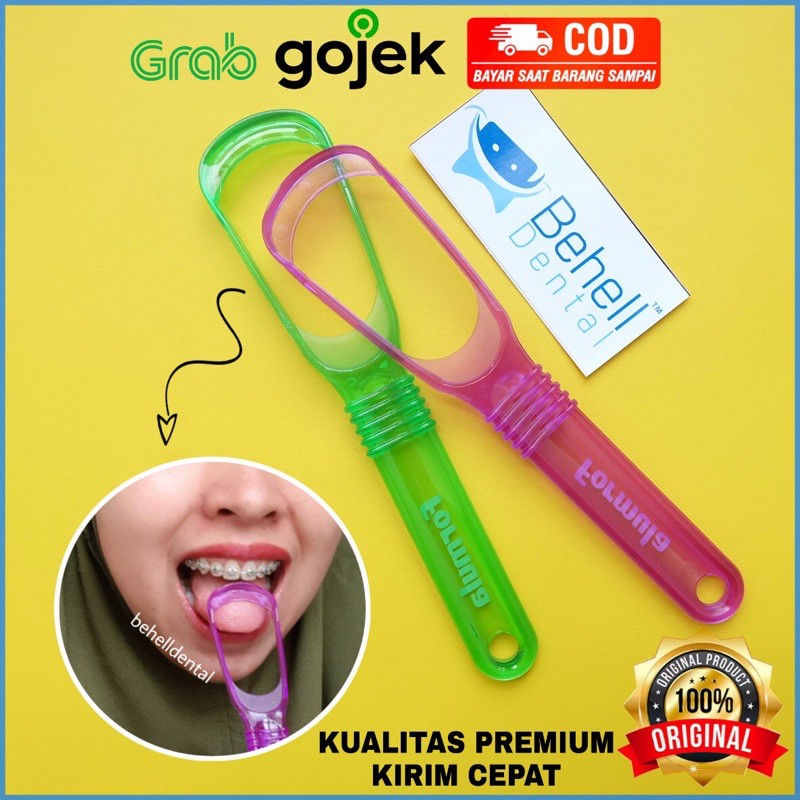 ORI | SIKAT PEMBERSIH LIDAH AMAN / TONGUE CLEANER FORMULA ORIGINAL / CLEAN / KEROK / BEHEL GIGI AWET