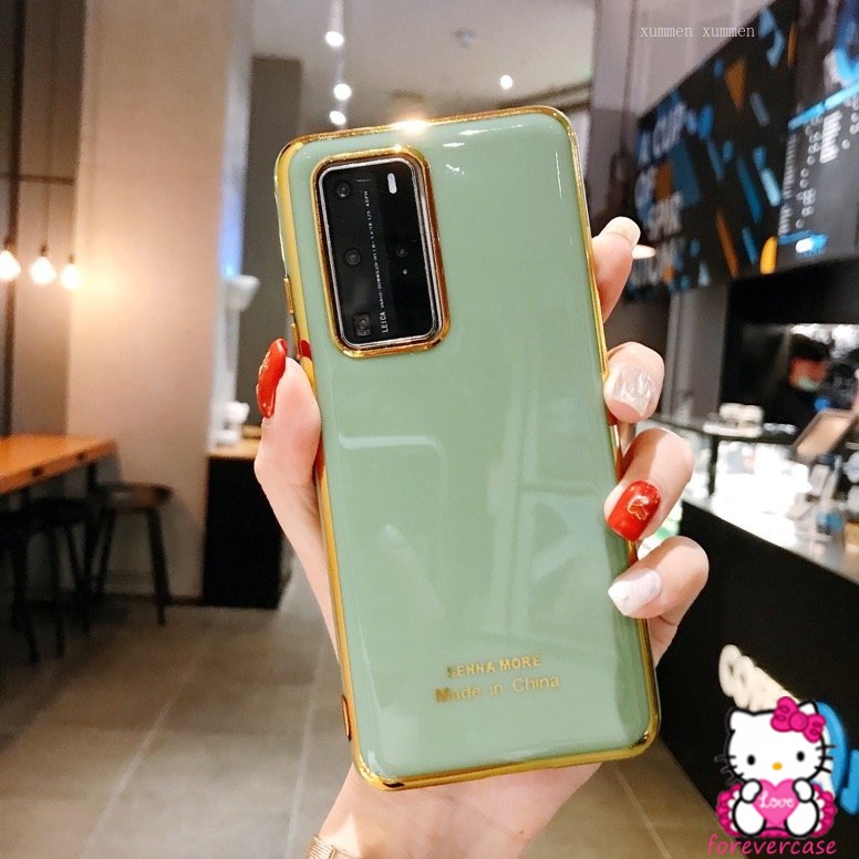 Soft Case Tpu Electroplate Anti Retak Untuk Xiaomi Poco M3 X3 Pro Nfc Redmi 9 Note 10 10s Note 7 8 9