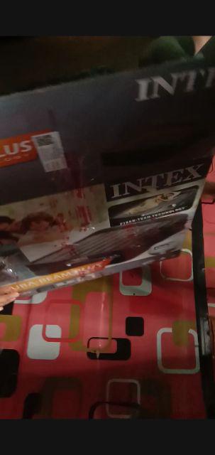 Intex Durabeam Rest Raised Airbed Bonus Single Bed