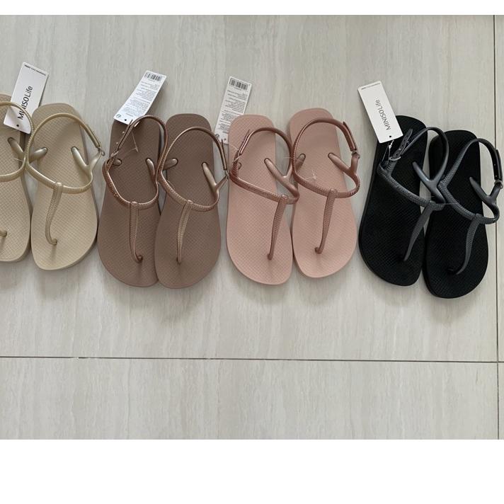 Siap Kirim.. Sandal Miniso cewek Classic Series Sendal Fashion Flat