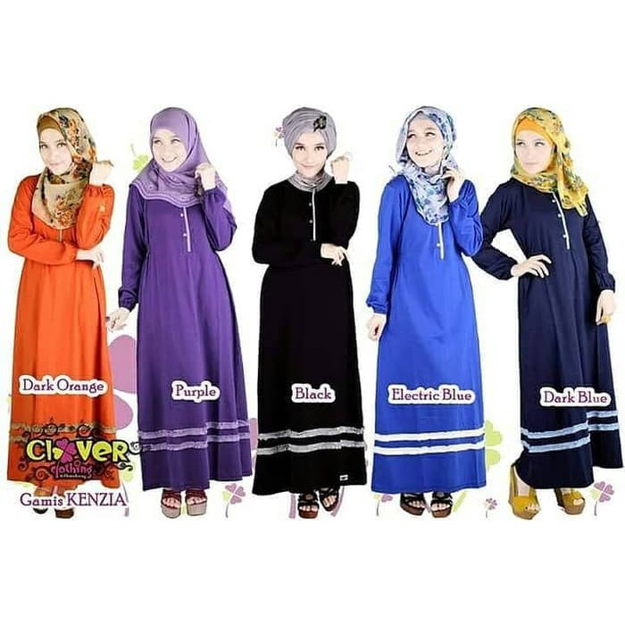 Gamis kaos katun busui friendly polos KENZIA - Adem homedress bigsize - Hitam- XXL