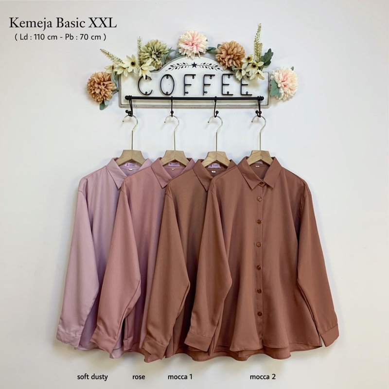Kemeja basic / kemeja polos XXL-3