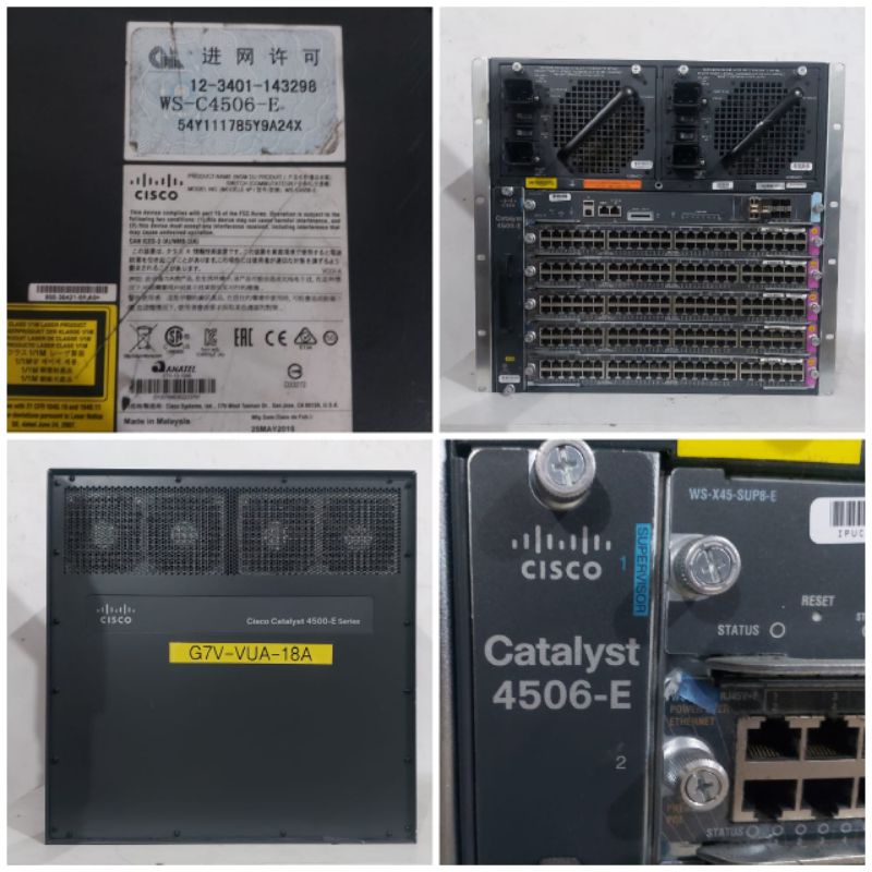 Cisco Catalyst 4506 Switch Chassis (WS-C4506)