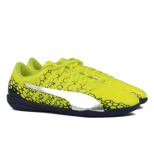 Sepatu Futsal Puma evoPOWER Vigor 4 IT
- Yellow / Silver / Blue Original 10445902