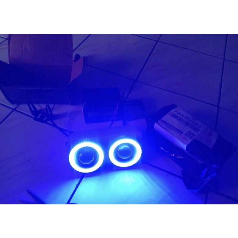 Foglamp Angel Eyes 89mm Universal Original