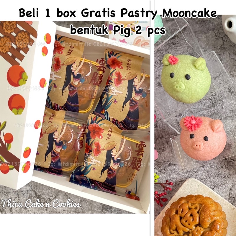 

kue bulan mooncake tong jiu pia homemade halal