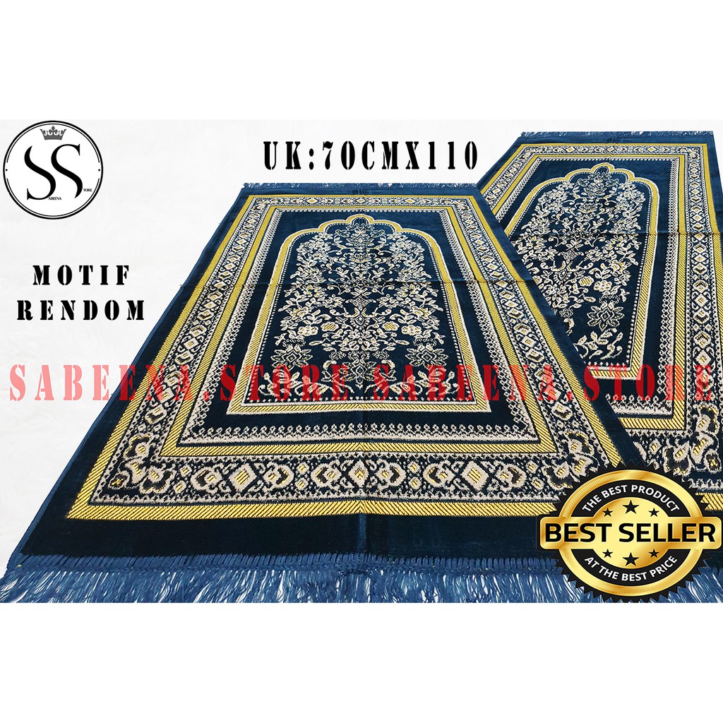 Sajadah Turky Terbaru Besar / Sejadah Turki Bulu Oleh Oleh Haji dan Umbroh By Sabeena.Store