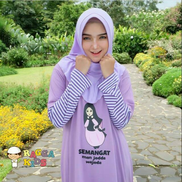 Gamis kaos dewasa raggakids RGD15