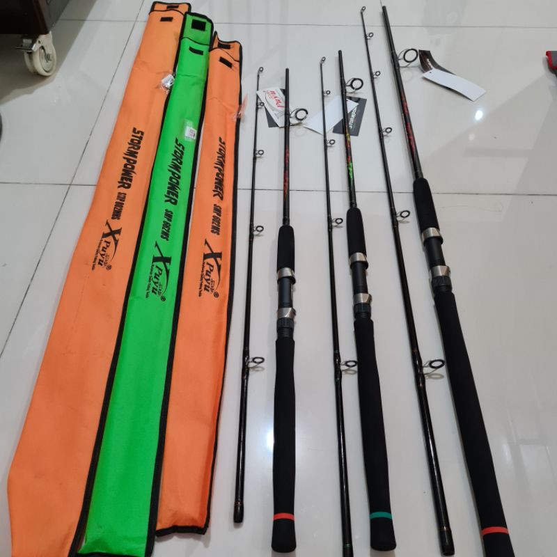 joran spinning xpuyu strom power 602 662 802