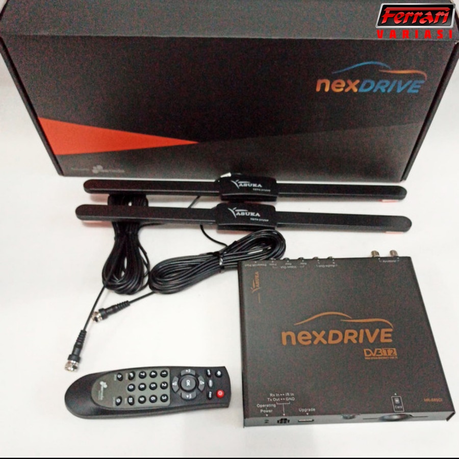 Nexdrive DVB-T2 Tuner TV Digital Nex Drive DVB T2 ferrari variasi