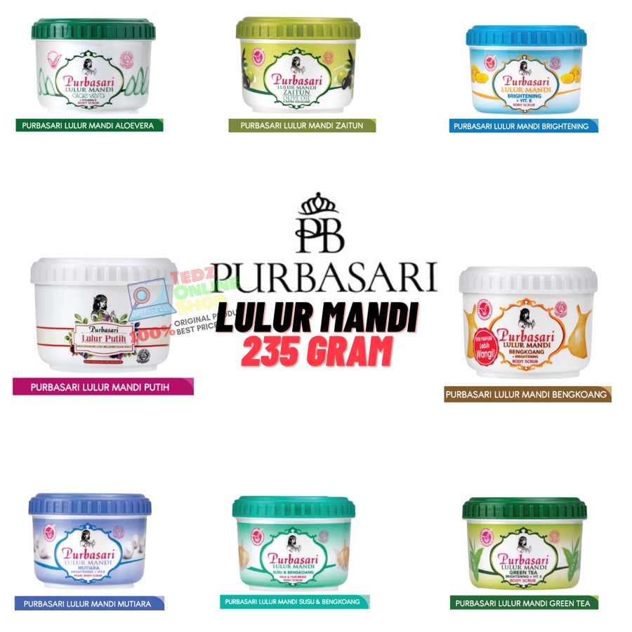 PURBASARI LULUR MANDI 235 GRAM