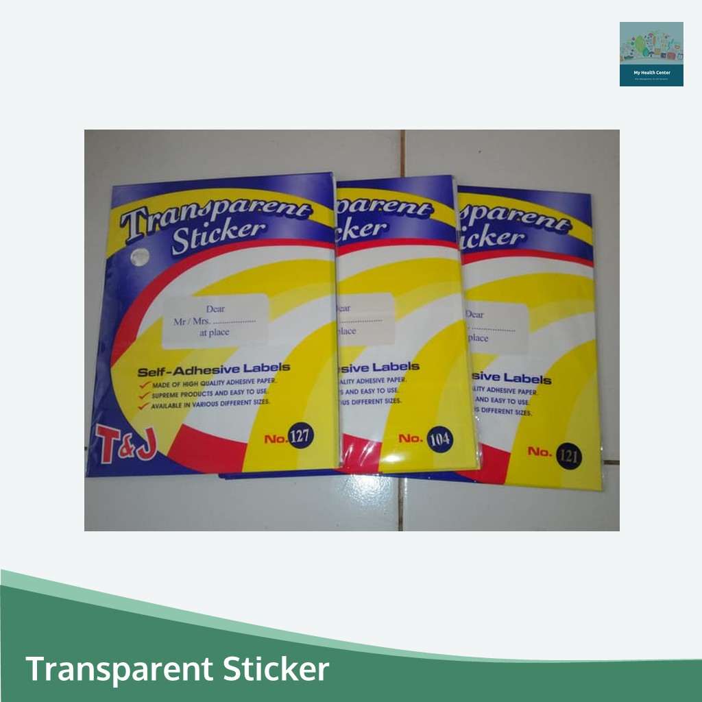 

STICKER LABEL TRANSPARAN / TRANSPARENT TOM AND JERRY (UNDANGAN, SURAT)