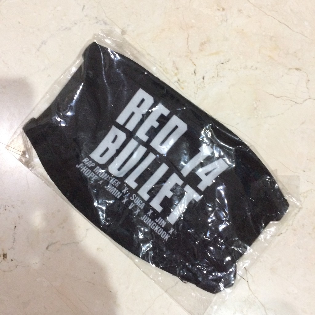 [RARE] BTS 2014 Live Trilogy: Episode 2 'The Red Bullet' (TRB) Official Goods "Mask"