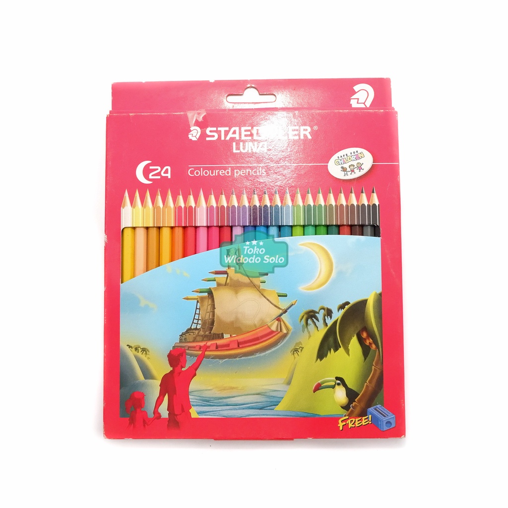 

Pensil Warna Luna Staedtler 24 Warna Panjang 24 136 C24 H - 1 Set