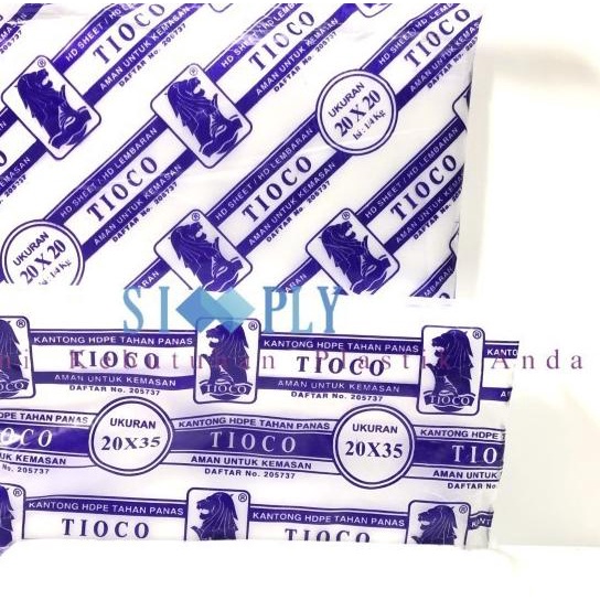 PLASTIK HD ANTI/TAHAN PANAS TIOCO 60x100