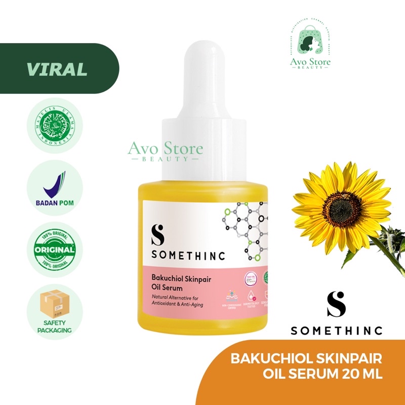 SOMETHINC bakuchiol skin pair oil serum