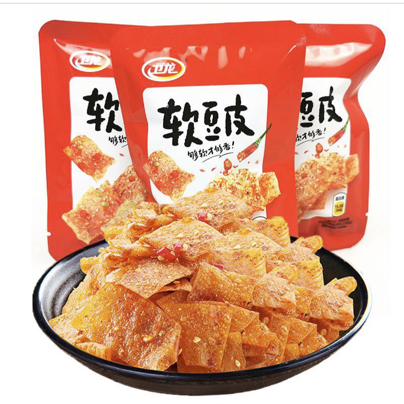 

卫龙 软豆皮 Wei Long Soft Bean Tofu Skin 20g