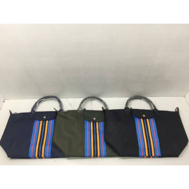 LC Stripe Spell Bordir Medium tas original authentic asli
