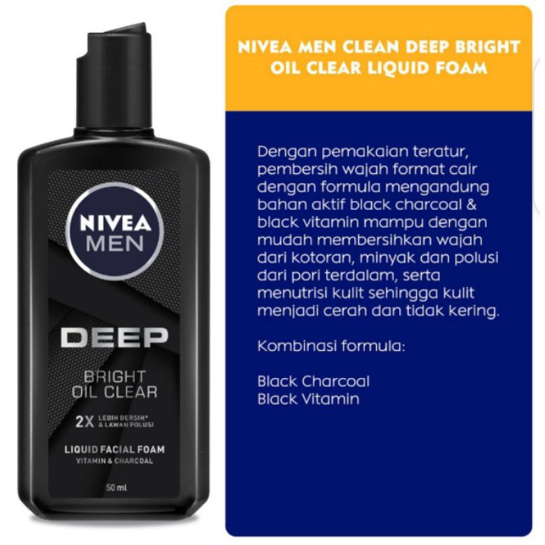 Nivea Men Acne Protect Liquid Facial Foam 150mL