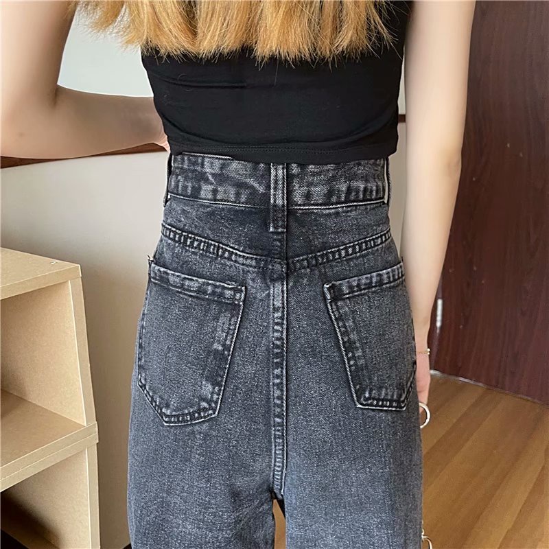 celana jeans wanita / celana jeans model terbaru / celana hitam sulaman