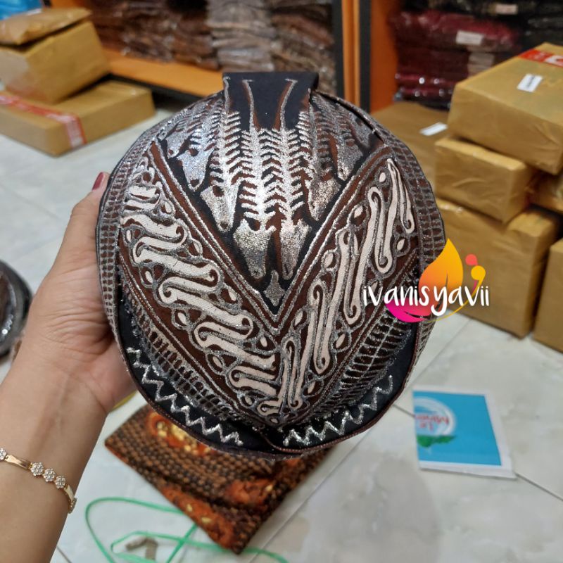 Blangkon Pengantin - Solo Lis Prodo Silver