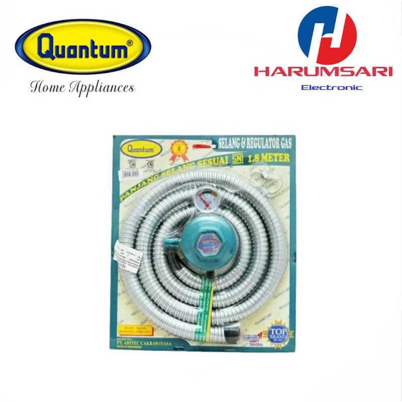 QUANTUM Selang dan Regulator Gas/Selang Paket Regulator/Regulator Gas/Selang dan Regulator Kompor Ga